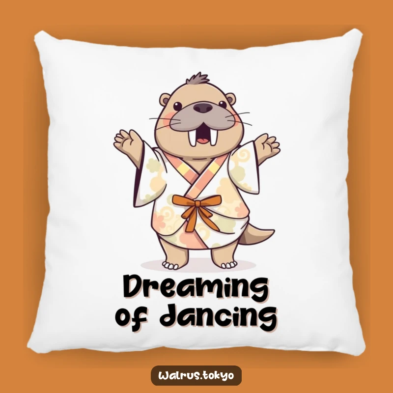 Cozy Funny Dance Walrus Pillow: Add Playful Humor and Comfort to Your Home